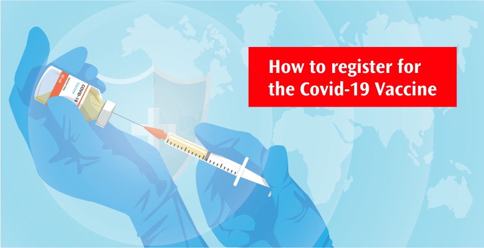Follow these steps to register for the Covid-19 vaccine