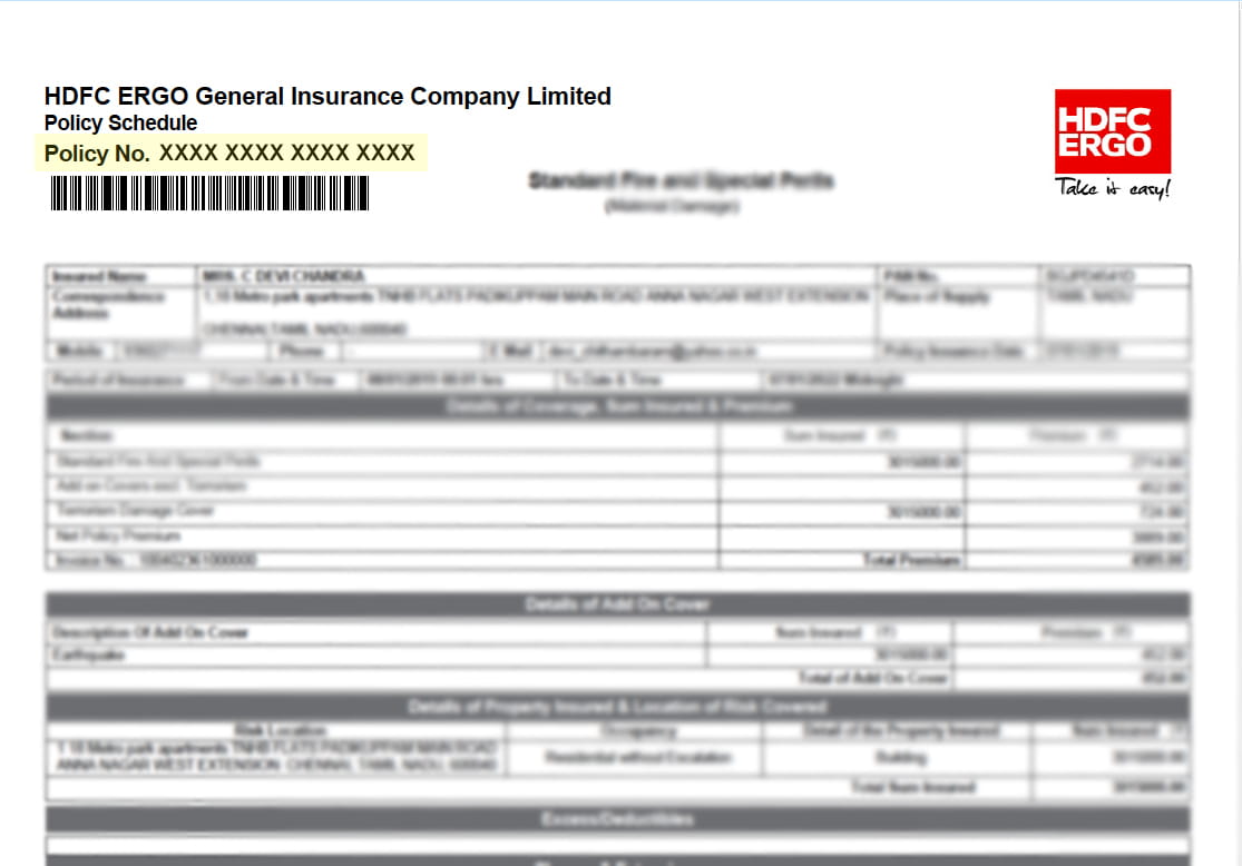 Hdfc Ergo Car Insurance Number HDFC Ergo Private Car Renew Policy - Car Insurance Calculator | Car