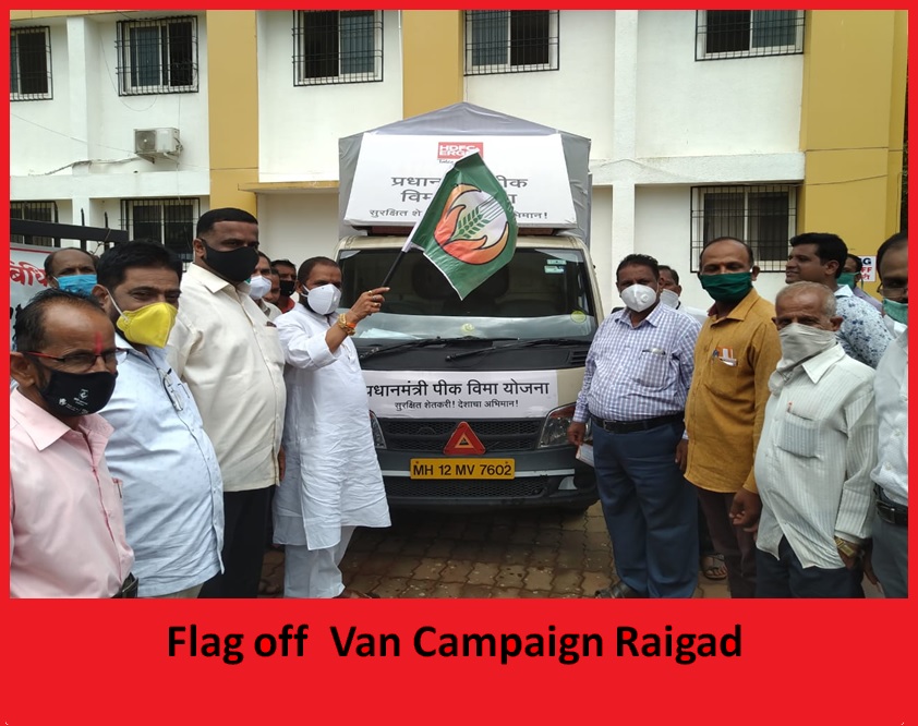 Flag off  Van Campaign Raigad