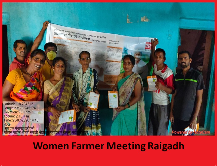 Women Farmer Meeting Raigad