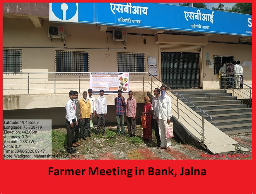 Farmer Meeting in Bank Jalna