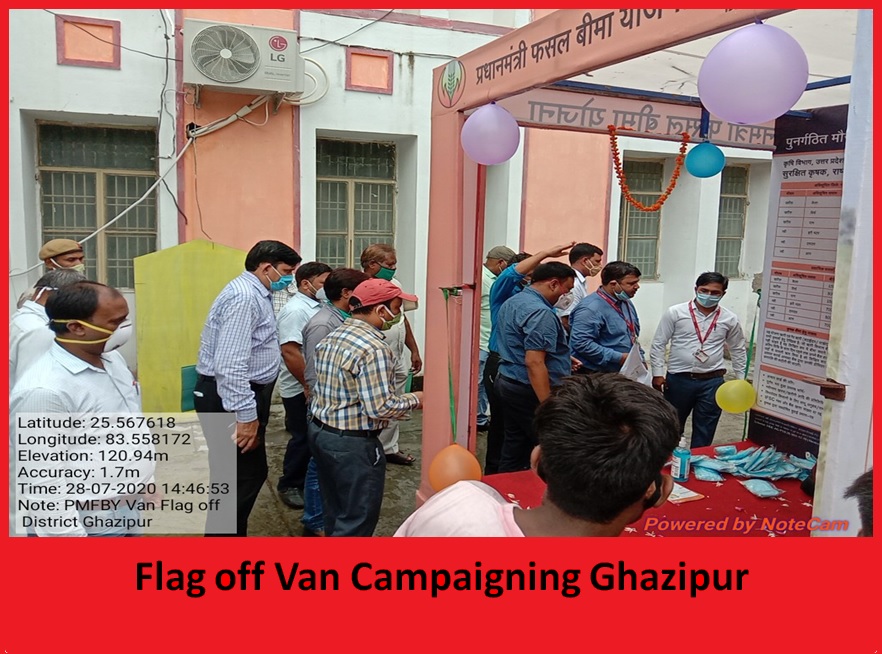 Flag off Van Campaigning Ghazipur