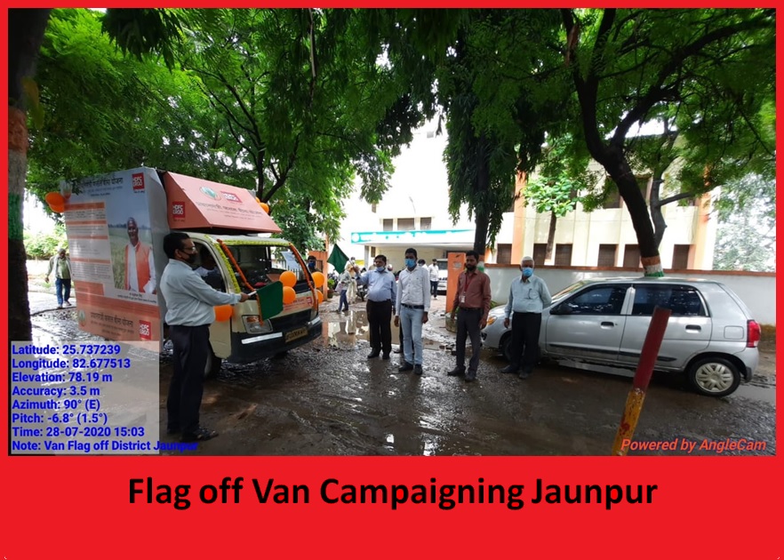 Flag off Van Campaigning Jaunpur