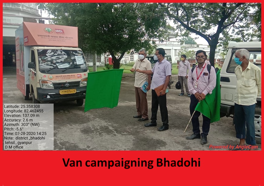 Flag-off Van campaining Lucknow