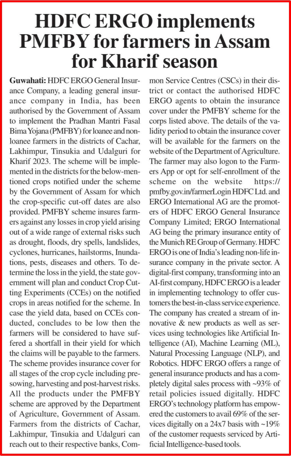 Press Release