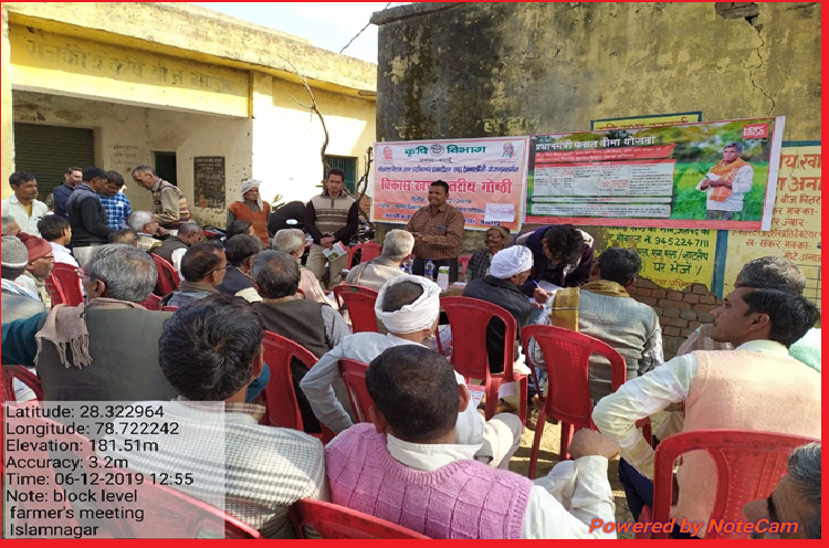 Farmers meeting Badaun