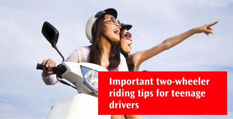Important two-wheeler riding tips for teenage  drivers - Bike insurance
