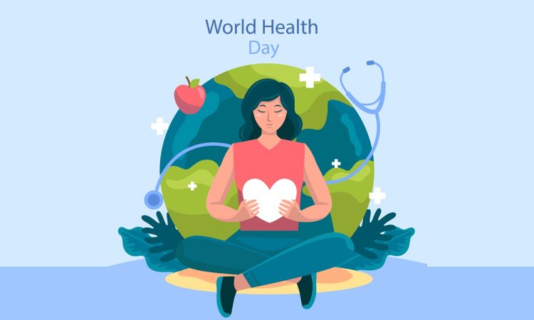 Access To Quality Healthcare In India Illustration representing diverse individuals accessing healthcare services