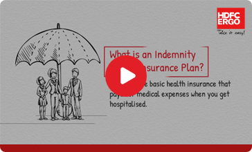 Indemnity health insurance plan