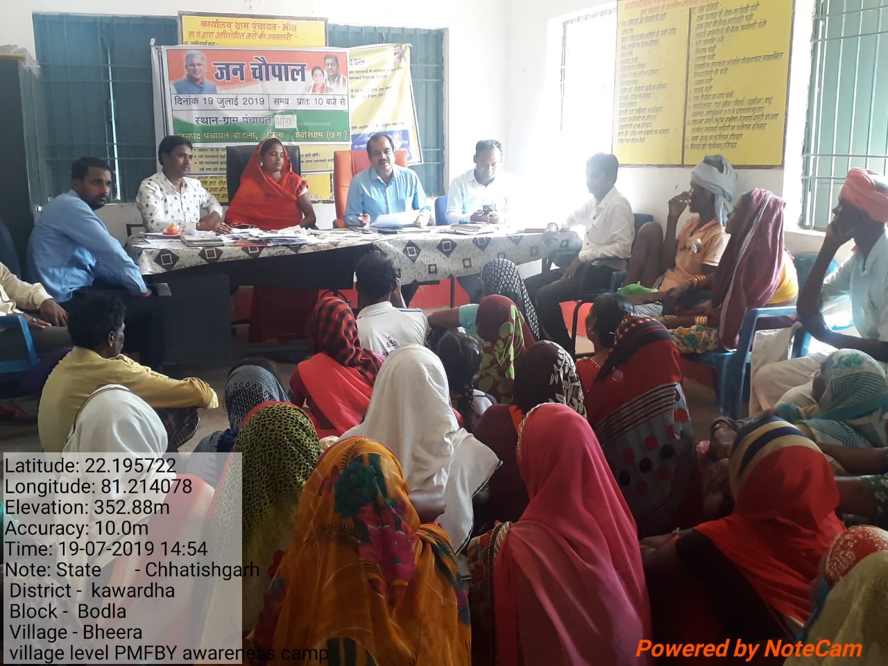 women-farmers meeting at kabeerdham chhattisgarh