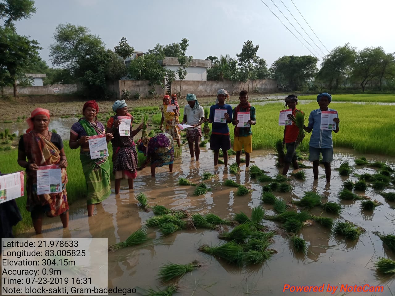 women farmers interaction sakti chhattisgarh