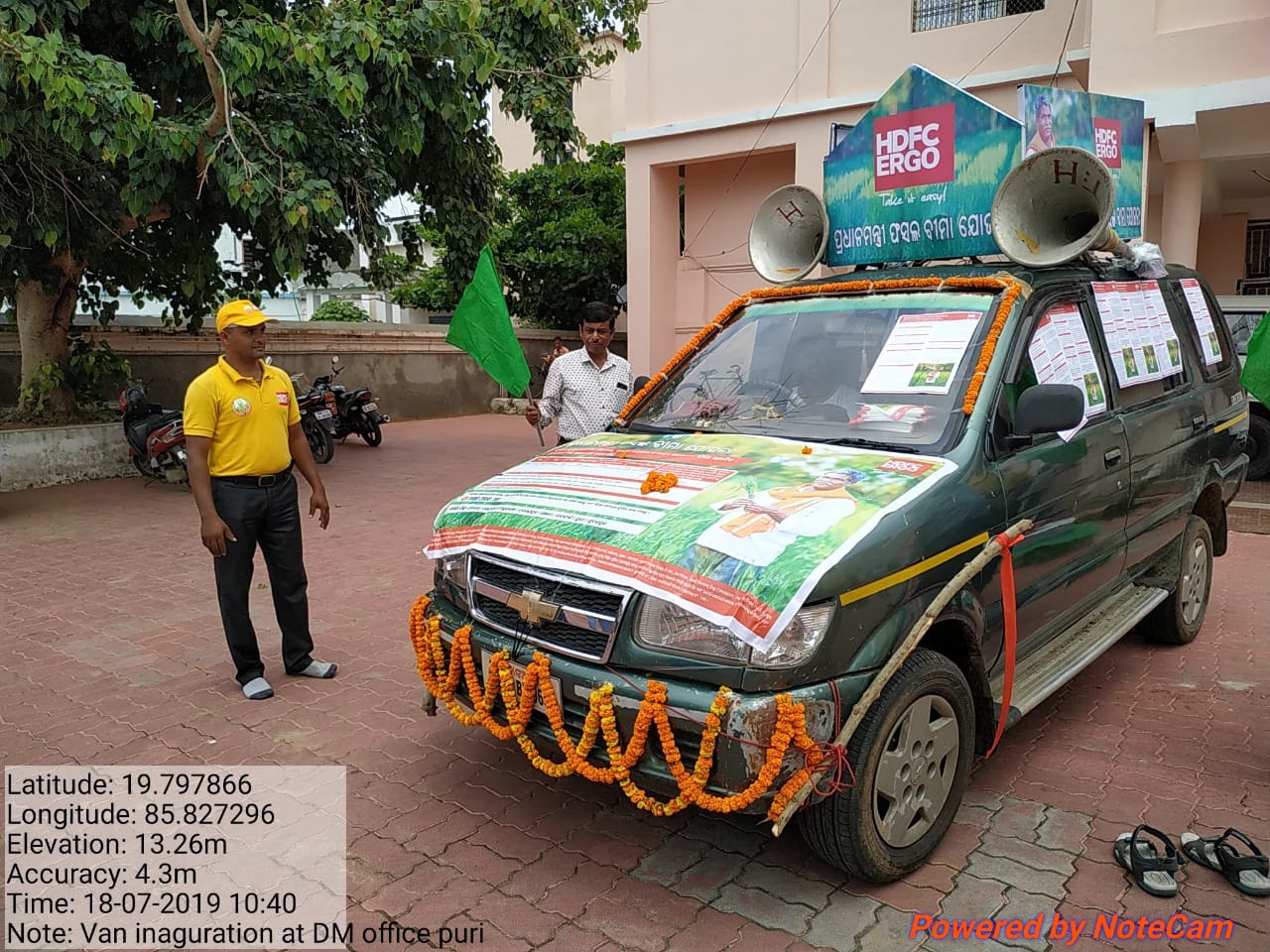 van campaign in puri odisha