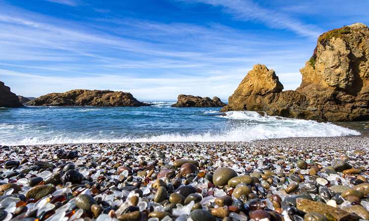 Glass Beach, California Glass Beach, California