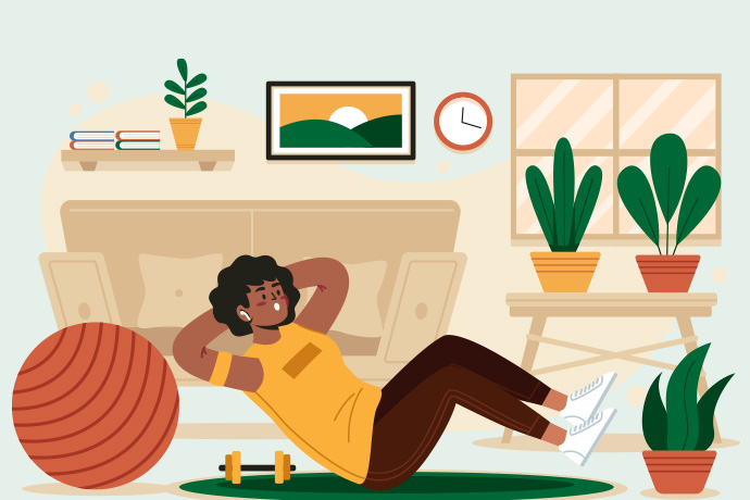 Stay Fit Right At Home If You Can’t Hit The Gym
                    