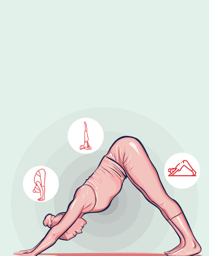 Yoga poses for pelvic pain